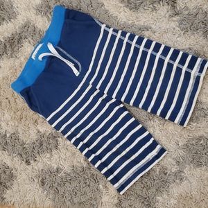 Mini Boden Color Block Striped Jersey Baggies Boys 6